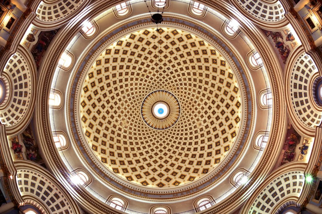 (1) Mosta Parish Church -by Clifford Galea Valletta -min